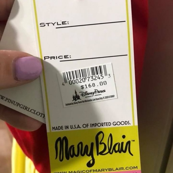 Size 2x Mary Blair Pin Up Couture Audrey Dress NWT - Picture 4 of 5